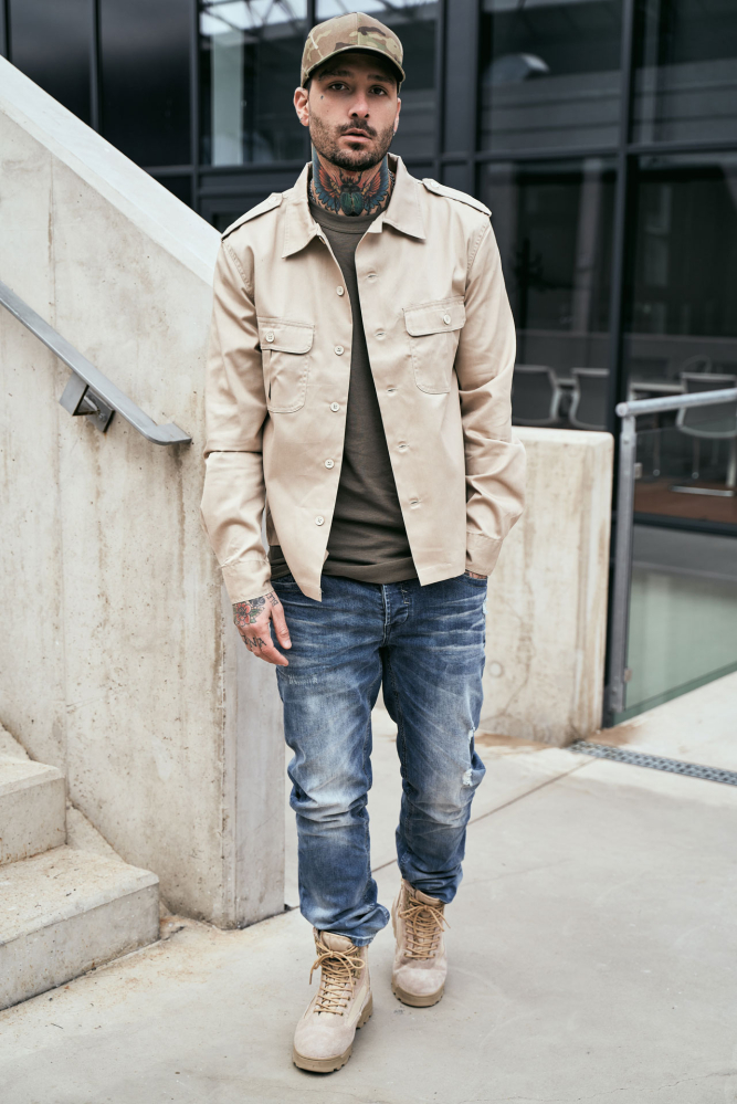 detail Nohavice Brandit Denim Will