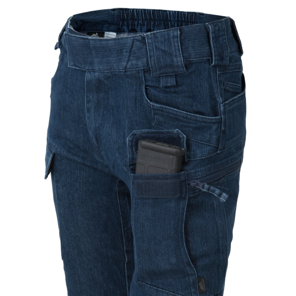 detail Kalhoty Helikon dámské UTP Resized® - Denim Stretch