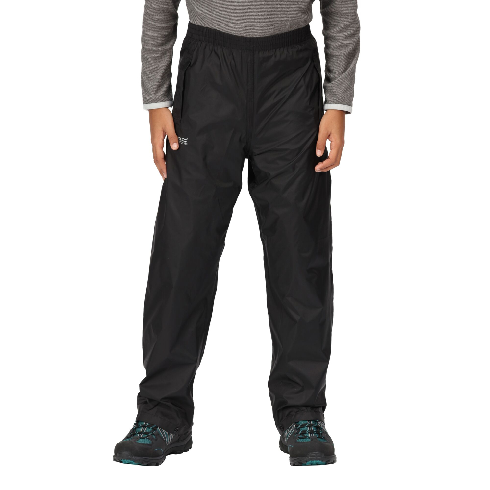 detail Nohavice Regatta nepromokavé Pack It Waterproof Overtrousers