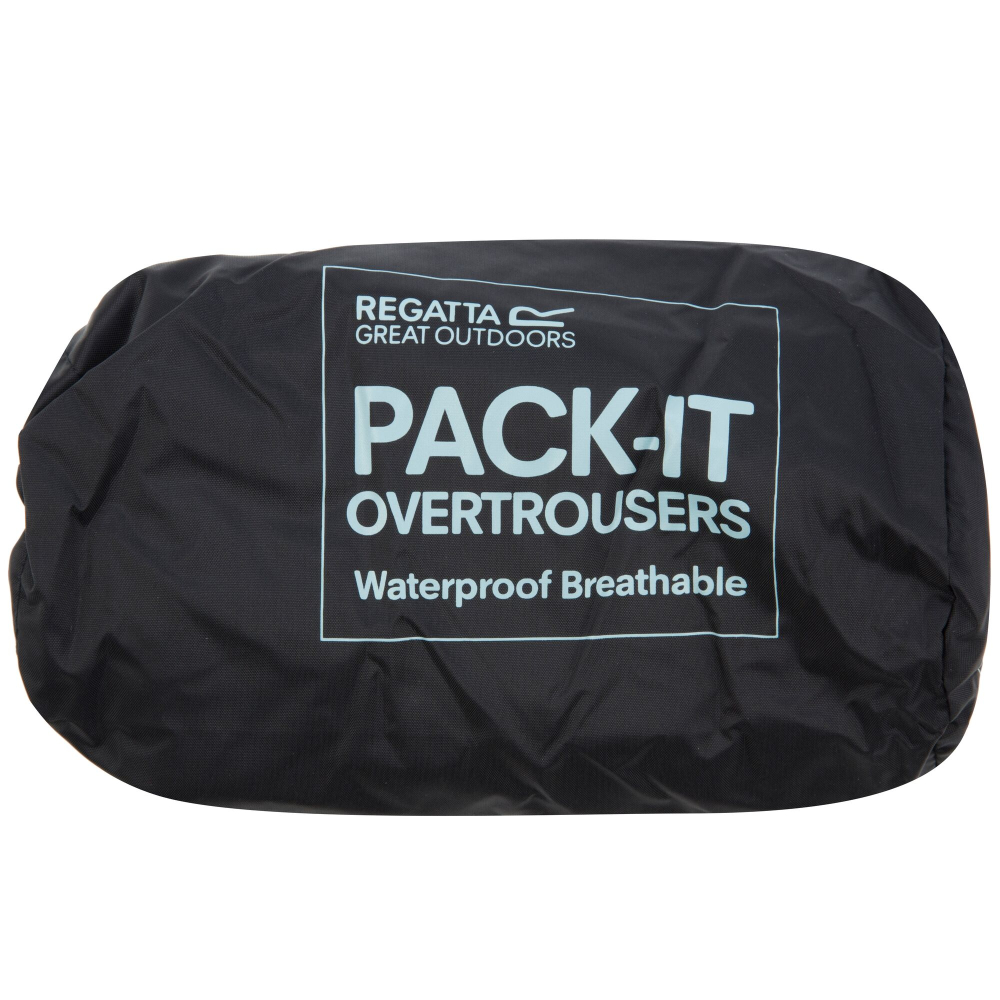 detail Nohavice Regatta nepromokavé Pack It Waterproof Overtrousers