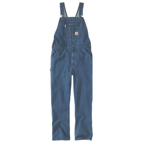 Nohavice s laclom Carhartt Loose Fit Denim Bib Overall