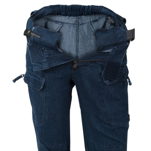 detail Kalhoty Helikon dámské UTP Resized® - Denim Stretch