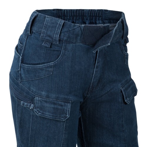 detail Kalhoty Helikon dámské UTP Resized® - Denim Stretch