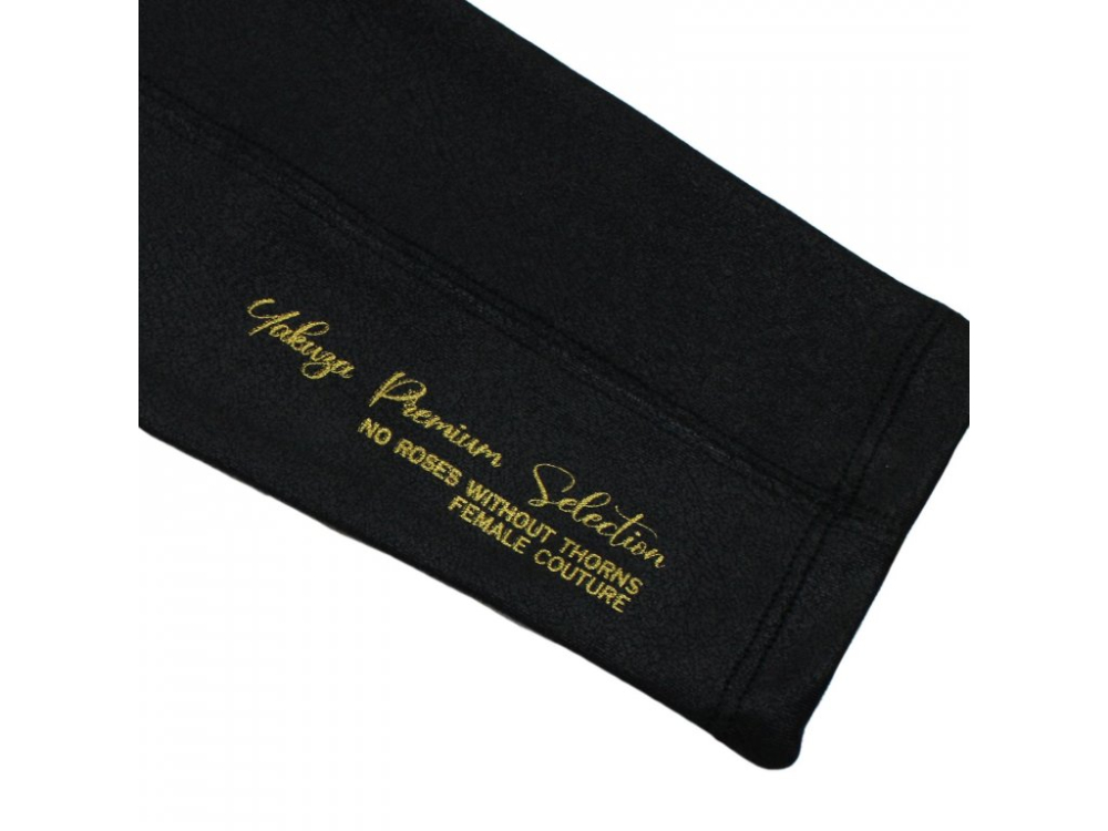 detail Legíny YAKUZA PREMIUM 3084 koženkové - čierne